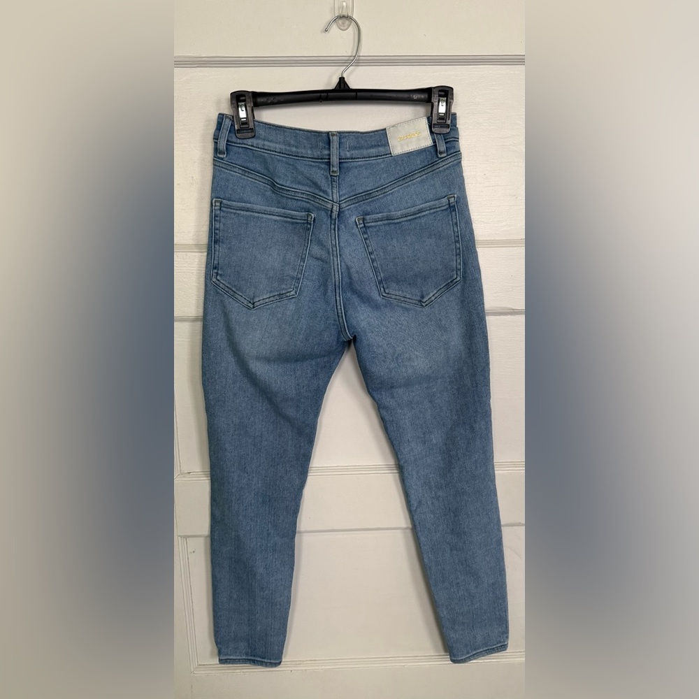 Express Cropped Skinny High Rise Jeans - Picture 2 of 6